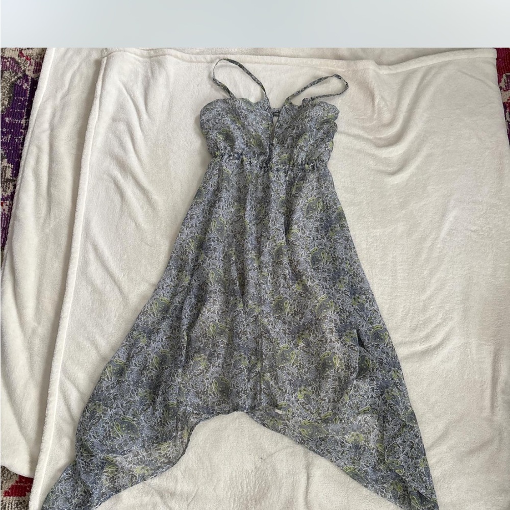 Floral Spaghetti Strap Dress